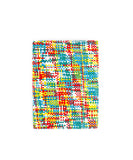 96 Sheets Rainbow Woven Straw Bound Journal