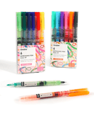 Dual-Tip Notetaking Pen Set Of 6