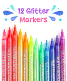 Glitter Acrylic Paint Marker Set Of 12