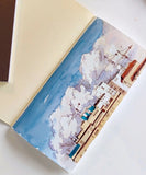 100% Cotton Watercolor Paper Travel Journal