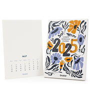 12-Month Watercolor Calendar Set For 2025