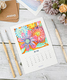 Metallic Watercolor Of 40 & Calendar Bundle