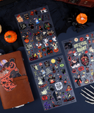 Grabie × Cole Cartoons: The Midnight Soirée Premium 3D UV Stickers