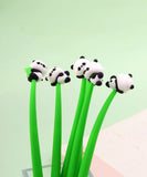 Diligent Panda Silicone Pen Set Of 3