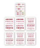 7 Sheets Grabie Exclusive Sweet Holiday Sticker Set