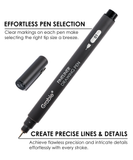 Fineliner Drawing Pen Set Of 12