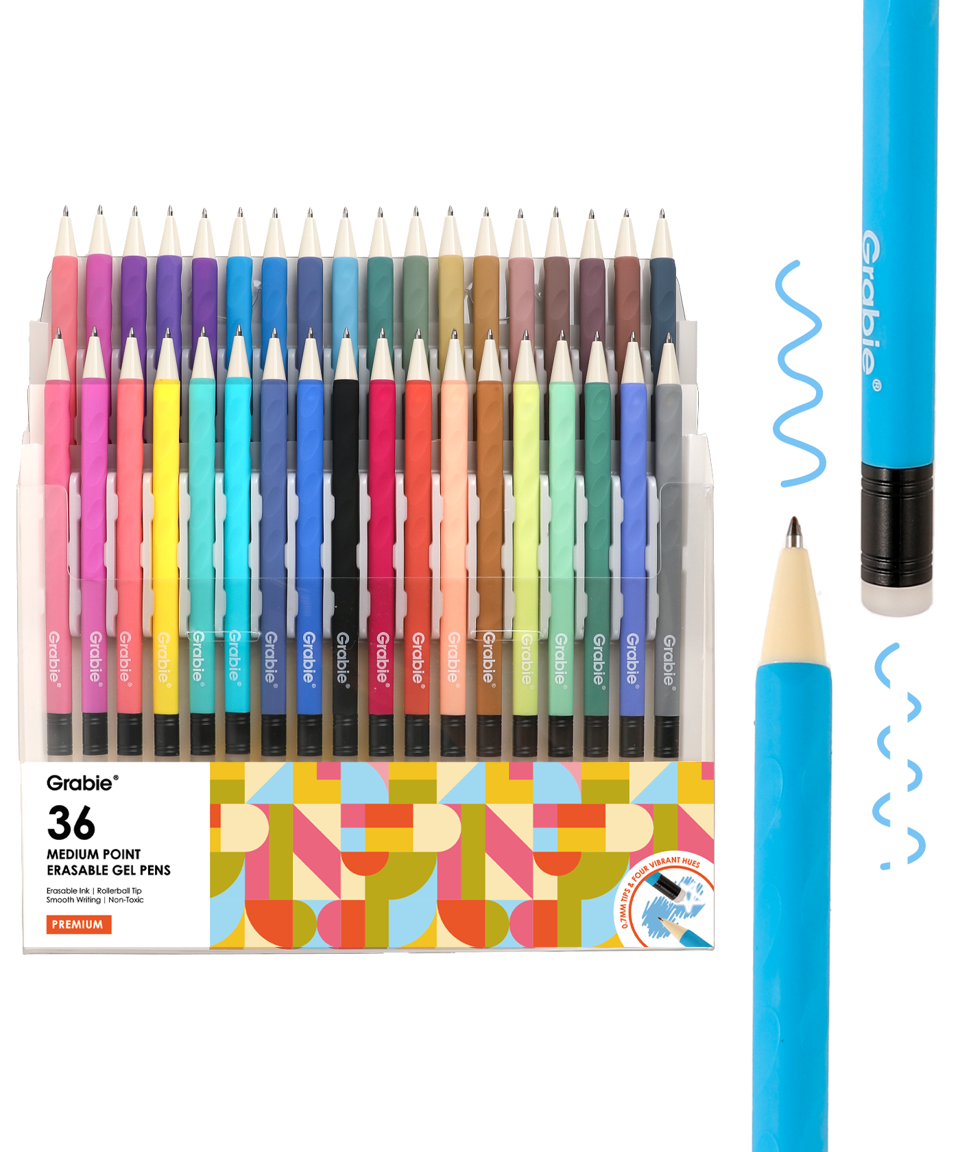 Medium Point Erasable Gel Pen Set
