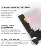 Trace & Color Drawing Kit