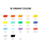 18/36 Colors Premium Oil Pastel Set