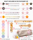 Kitty Paws Stationery Set Of 12