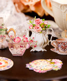 60 Pcs Baroque Tea Party Die Cut Shapes