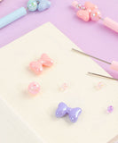 Crystal Bowknot Bead Gel Pen