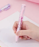 Crystal Lucky Cat Claw Bead String Pen