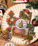 60 Pcs Christmas Overture Sticker Set