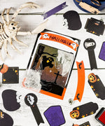 22 Pcs Grabie Exclusive Happy Haunting Sticker Set with Halloween themed spooky ghost and pumpkin designs