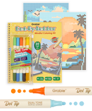 Dot-By-Letter Mindful Coloring Kit