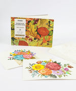 15 Sheets 140LB Autumn-Themed Watercolor Coloring Book with floral and leaf designs for watercolor art supplies and scrapbook use