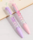 Crystal Lucky Cat Claw Bead String Pen