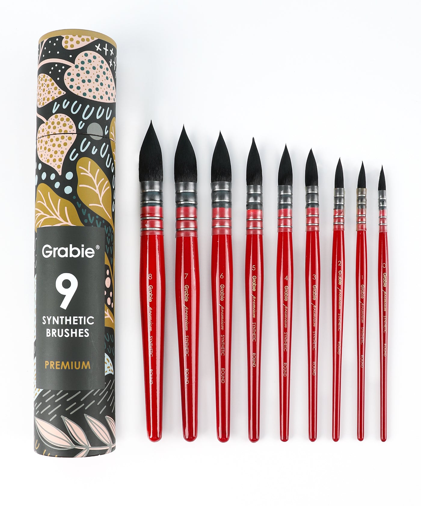  Grabie Professional Watercolor Paint Brushes, Mop