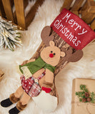 2 Pcs Large Size Christmas Stockings For Gift