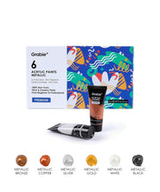 Premium Acrylic Paint Set - 22ml Tubes