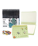Fineliner Drawing Pen With POPIN Notebook