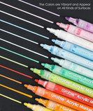 Medium Tip Acrylic Paint Marker Set Of 24