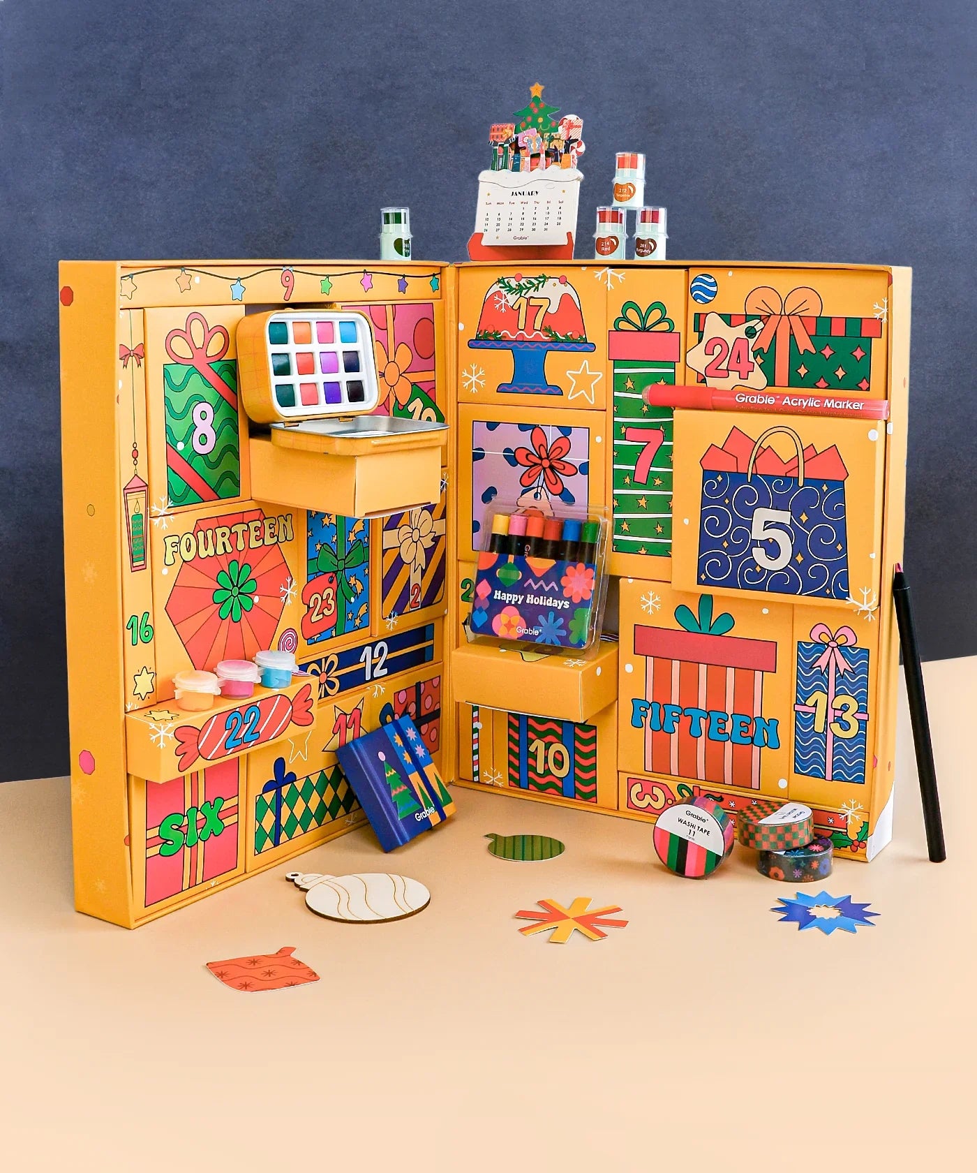 Grabie 2024 Limited Edition Holiday Advent Calendar - Grabie® grabie-2024-limited-edition-holiday-advent-calendar-grabie
