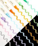 Dual Tone Brush Tip Acrylic Paint Marker Set of 36