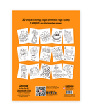 62 Sheets Grabie Coloring Book Value Bundle
