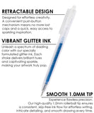 Iridescent Glitter Gel Ink Pen Set