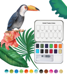 Grabie Quarterly Watercolor Coloring Club