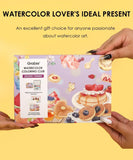 Grabie Quarterly Watercolor Coloring Club