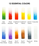 Art On-The-Go Mini Watercolor Keychain