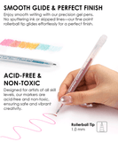 Iridescent Glitter Gel Ink Pen Set