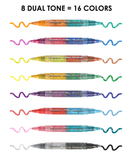 Iridescent Glitter Acrylic Paint Marker Set