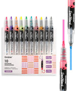 The Note-Taking Power Pack with Grabie Duomark highlighters in assorted vibrant colors for art and scrapbooking.