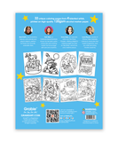 32 Sheets Whimsical Wild Friends Coloring Book: An Exclusive 4-Artist Collaboration