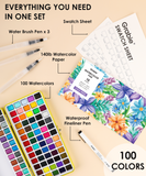 12 Sheets 140lb Watercolor Coloring Bookmarks - Townhouse Edition