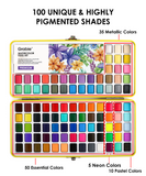 12 Sheets 140lb Watercolor Coloring Bookmarks - Townhouse Edition