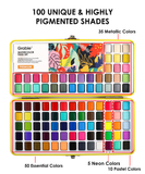 All-In-One Premium Watercolor Set of 100