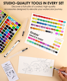 All-In-One Premium Watercolor Set of 100