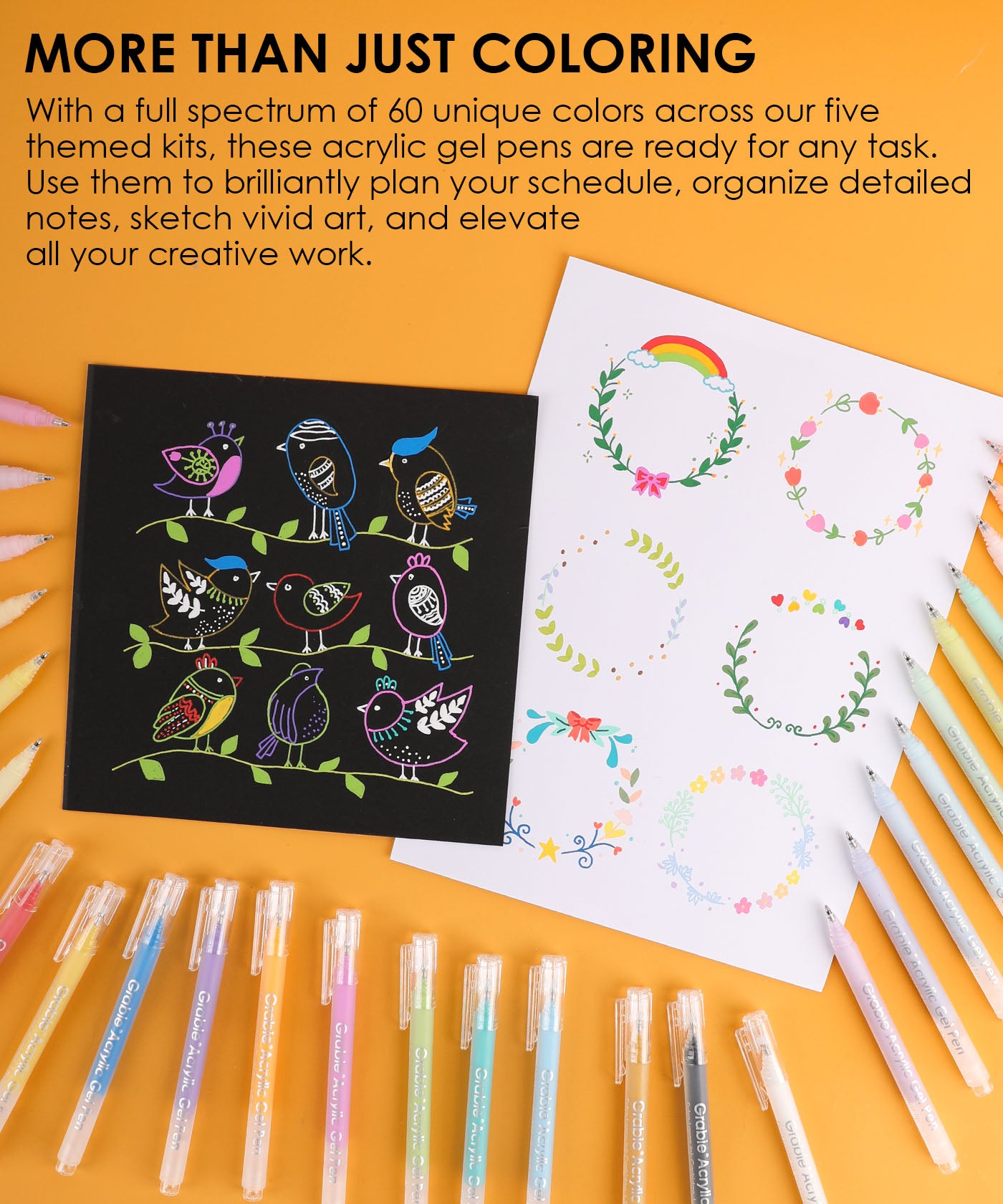 best gel pens, best pens for note taking, best pens for journaling, good pens for journaling, rainbow gel pens, gel pen, gel pen gel, gel pen set, journal and pen, journaling pens, best journaling pen, best journaling pens, journal pens, journal pen, acrylic pens fine tip, journaling pen, good bullet journal pens, best bullet journal pens, best pens for notes, good journaling pens, good pens for notes, pens for journaling, Grabie Art, Grabie Art supplies, Grabie stationery, Grabie stationeries, Grabie Pens,