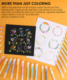 Bold & Bright Coloring Kit