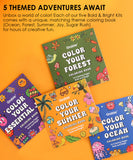 Bold & Bright Coloring Kit - Acrylic Gel Pen Set