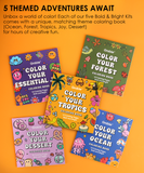 Bold & Bright Coloring Kit - Acrylic Gel Pen Set