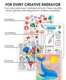Bold & Bright Coloring Kit