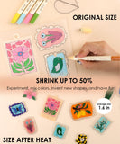 Shrink to Sparkles Craft Kit (DIY Shrinky Dinks Set) (Copy)
