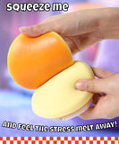 Grabie Ultimate Stress Relief Squishy - Fluffy Egg Pancakes