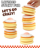Grabie Ultimate Stress Relief Squishy - Fluffy Egg Pancakes